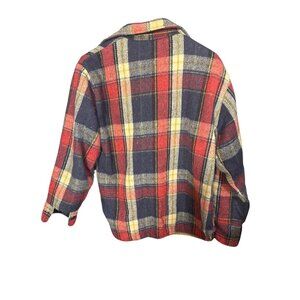 Brewster‎ Mens Plaid Wool Blend Jacket M